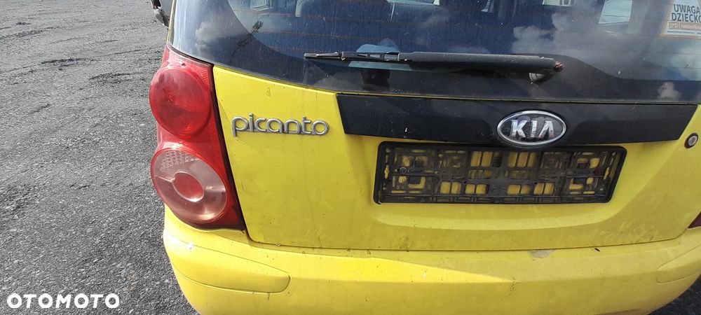 KIA PICANTO I LIFT KLAPA BAGAZNIKA TYLNA TYŁ KOMPLETNA II nr. 3/10 - 3