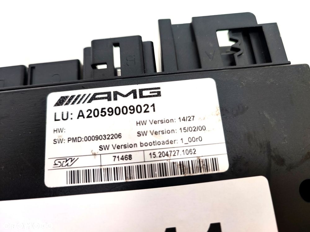MERCEDES C KLASA W205 MODUŁ STERUJĄCY A2059009021 - 2