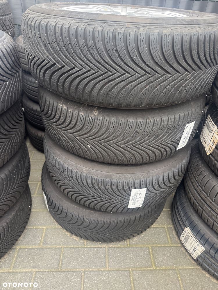 VW Tiguan felgi 16 z oponami zimowymi Michelin 8mm - 7