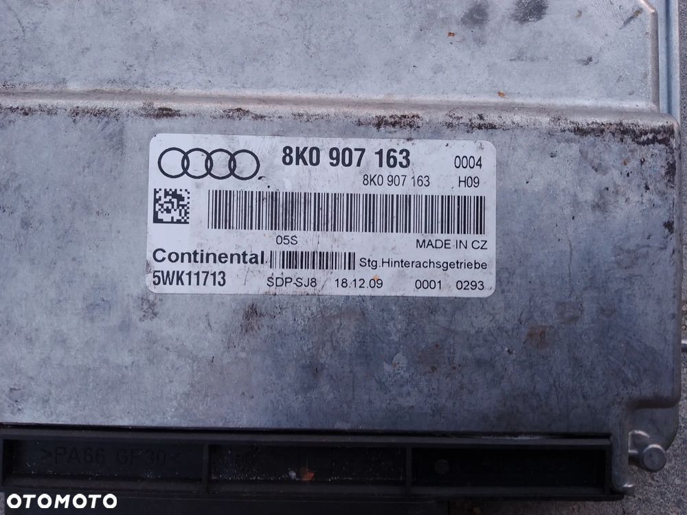 AUDI S4 B8 STEROWNIK DYFERENCJAŁU 8K0907163 - 5