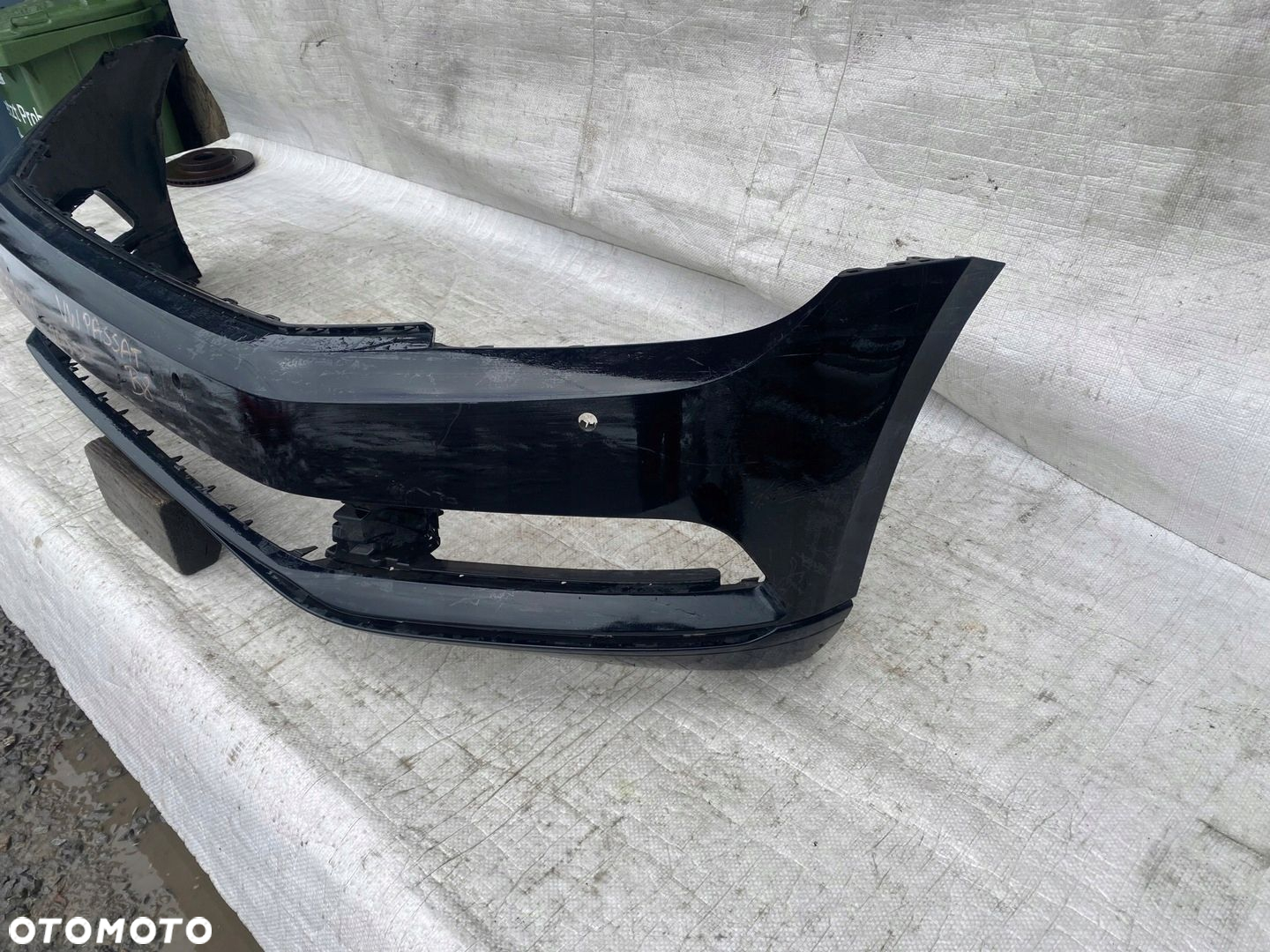 VW PASSAT B8 4XPDC ZDERZAK PRZEDNI 15-19 - 2
