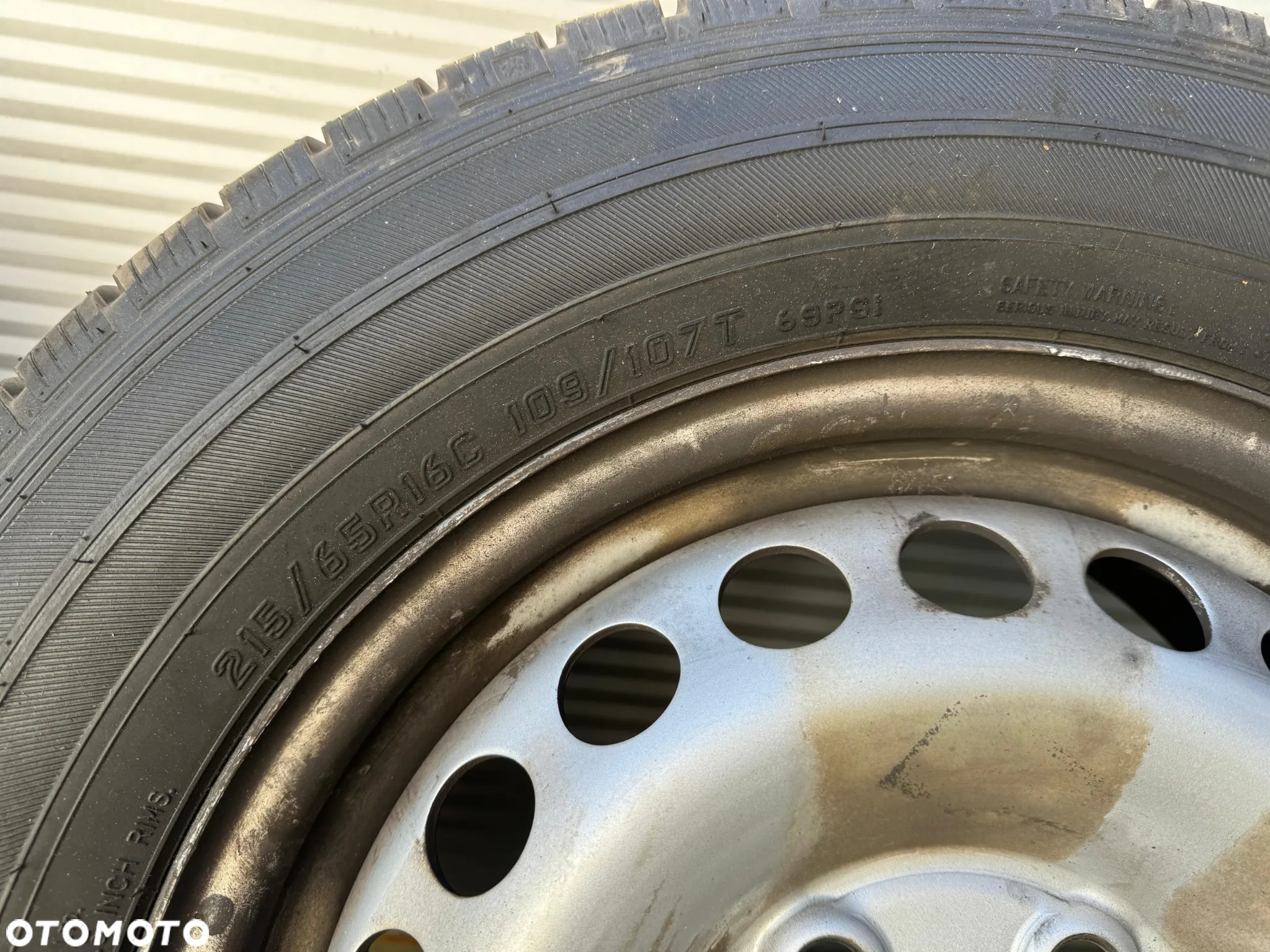 4x Opony koła zimowe 215/65r16c 5x120 vw t5 t6 transporter volkswagen falken - 8