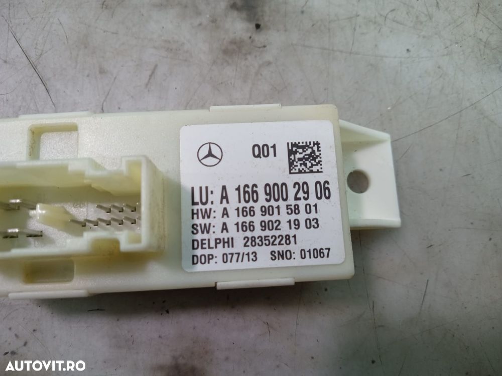 Modul lumini A1669002906 Mercedes-Benz ML W166 [2011 - 2015] 2.2 cdi - 2