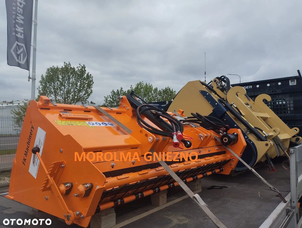 Posypywarka solarka samozaładowcza FK MACHINERY SAND MASTER/SAND PADAWAN 1,2 m–2,4 m – profesjonalna posypywarka drogowa do soli i piasku - 14