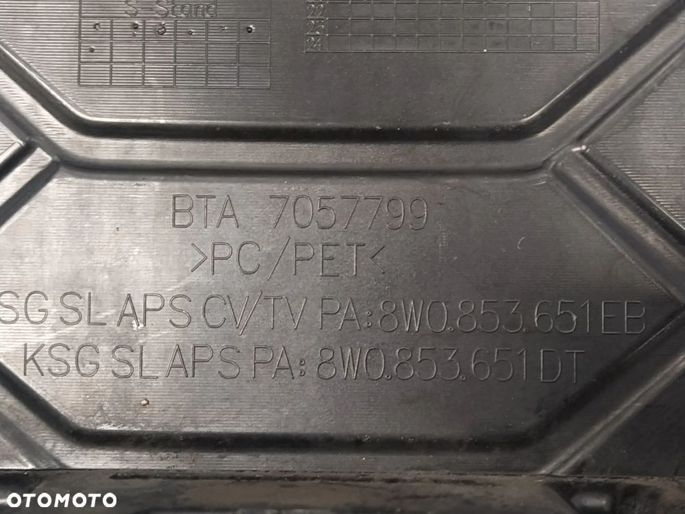 AUDI A4 B9 LIFT S-LINE 2019- ZDERZAK PRZÓD PRZEDNI GRILL ATRAPA CHŁODNICY PDC SPRYSKIWACZE ORYGINAŁ - 13