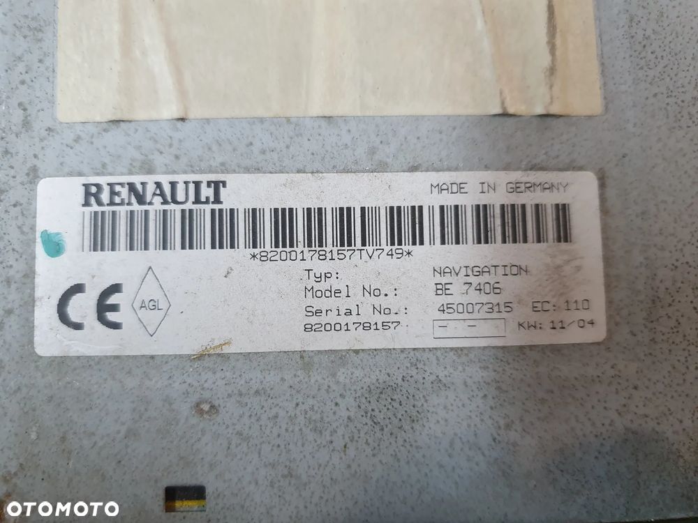 Jednostka sterująca dźwiękiem Renault Kangoo I HiFi Audio 8200178157 RADIO FABRYCZNE - 2