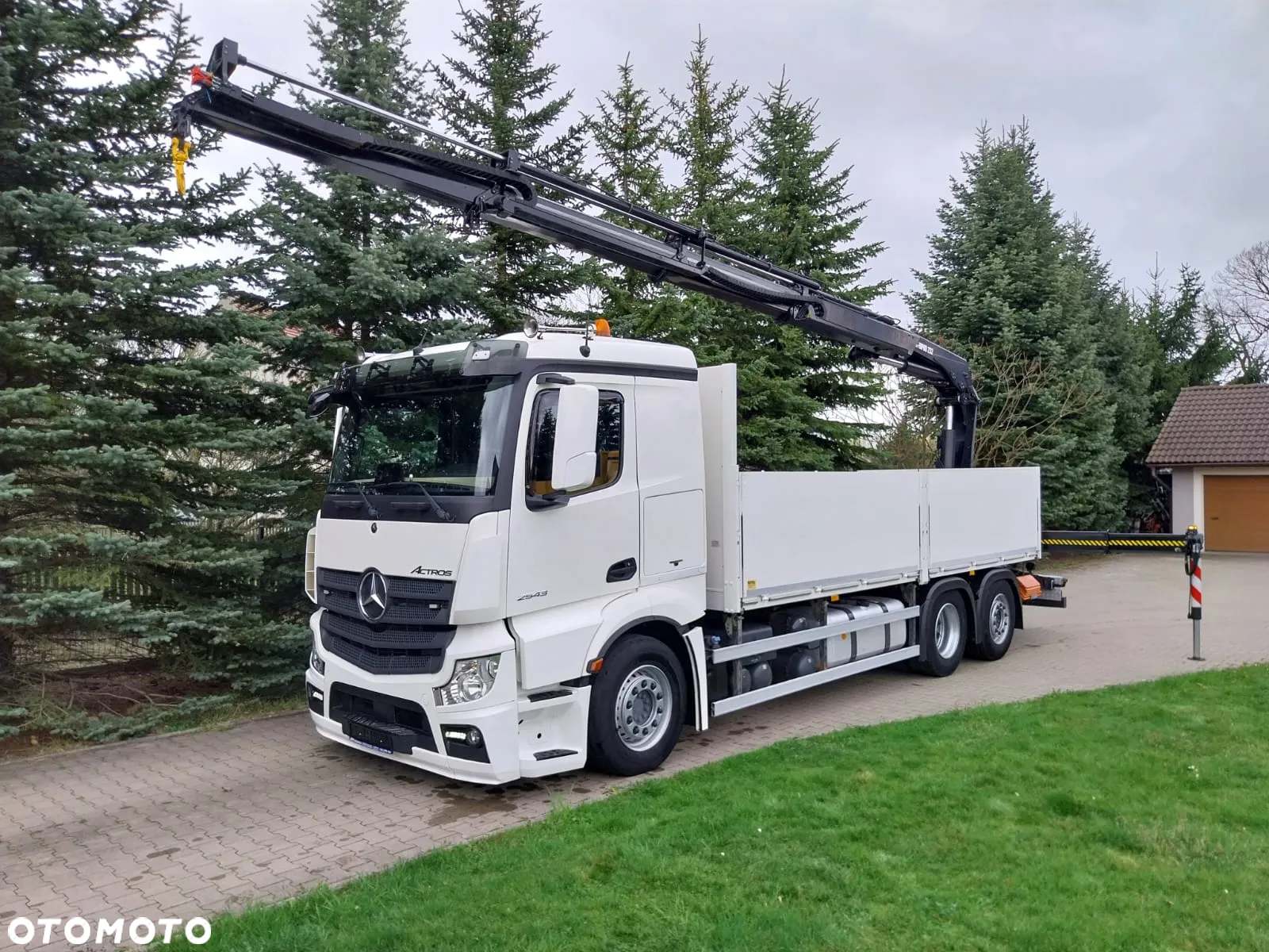 Mercedes-Benz Actros z HIAB 232/ składany w Z/ pilot - 20