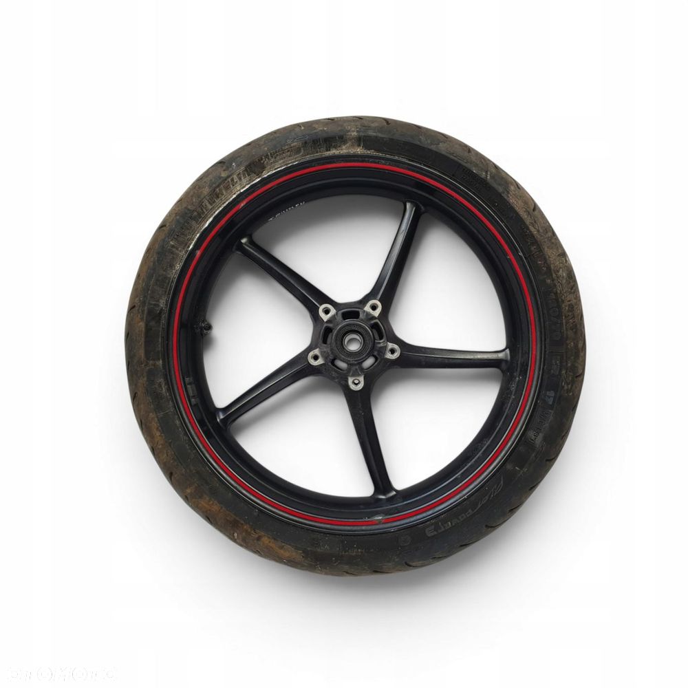 PRZEDNIE KOŁO FELGA PRZÓD Triumph Daytona R 675 R 06-12 Opona 120/70 ZR17 - 9