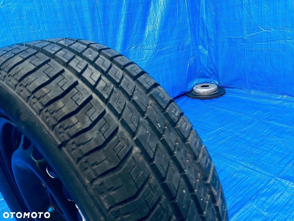 KOŁO ZAPASOWE DOJAZDOWE FELGA STALOWA 6J X 15" 5x112  57,1MM  ET 45 8D0601027 ; OPONA MICHELIN 195/65R15 ; AUDI OE A2 A3 A4 SKODA SUPERB III YETI VW PASSAT B5 B6 B7 B8 B9 - 4