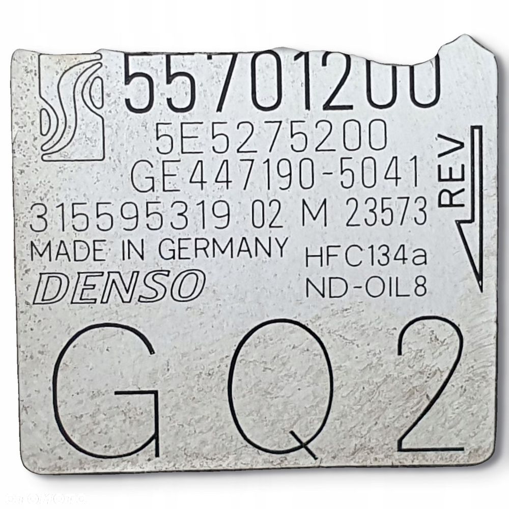 SPRĘŻARKA KLIMATYZACJI Opel Corsa D 1.2 1.4 16V 55701200 GQ2 06-14 - 2