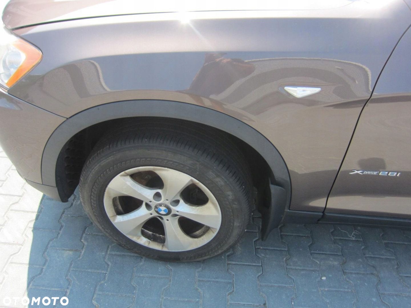 BMW X3 F25 B06 SPARKLING BRONZE X4 F26 BŁOTNIK LEWY PRZEDNI LEWY PRZÓD BRĄZ - 1