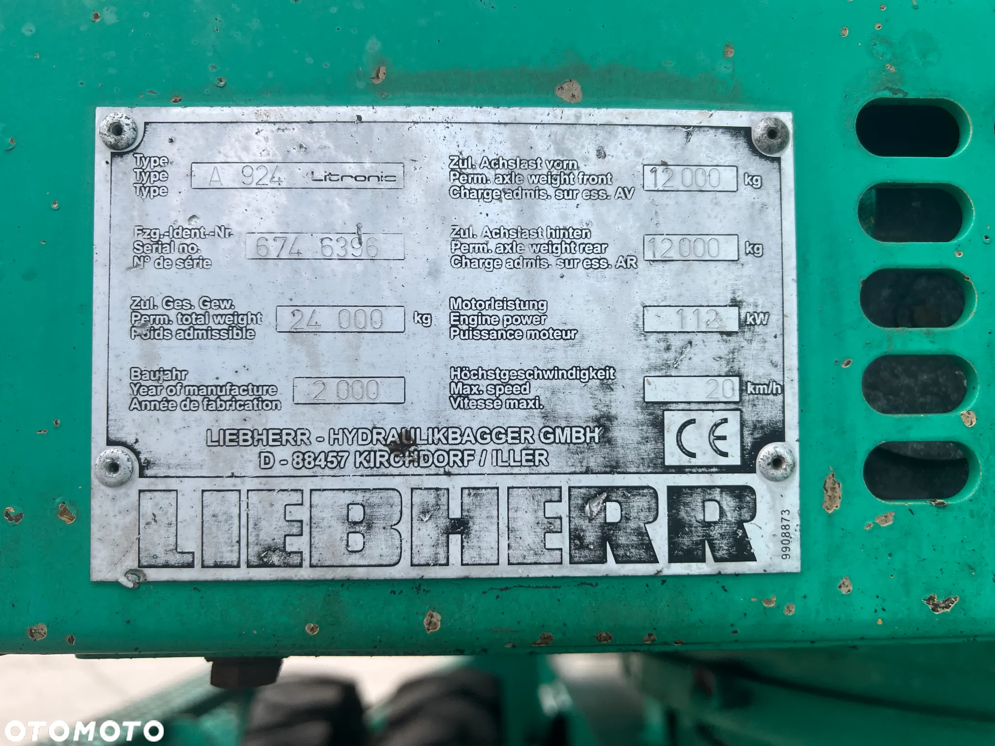 Liebherr A924 - 6