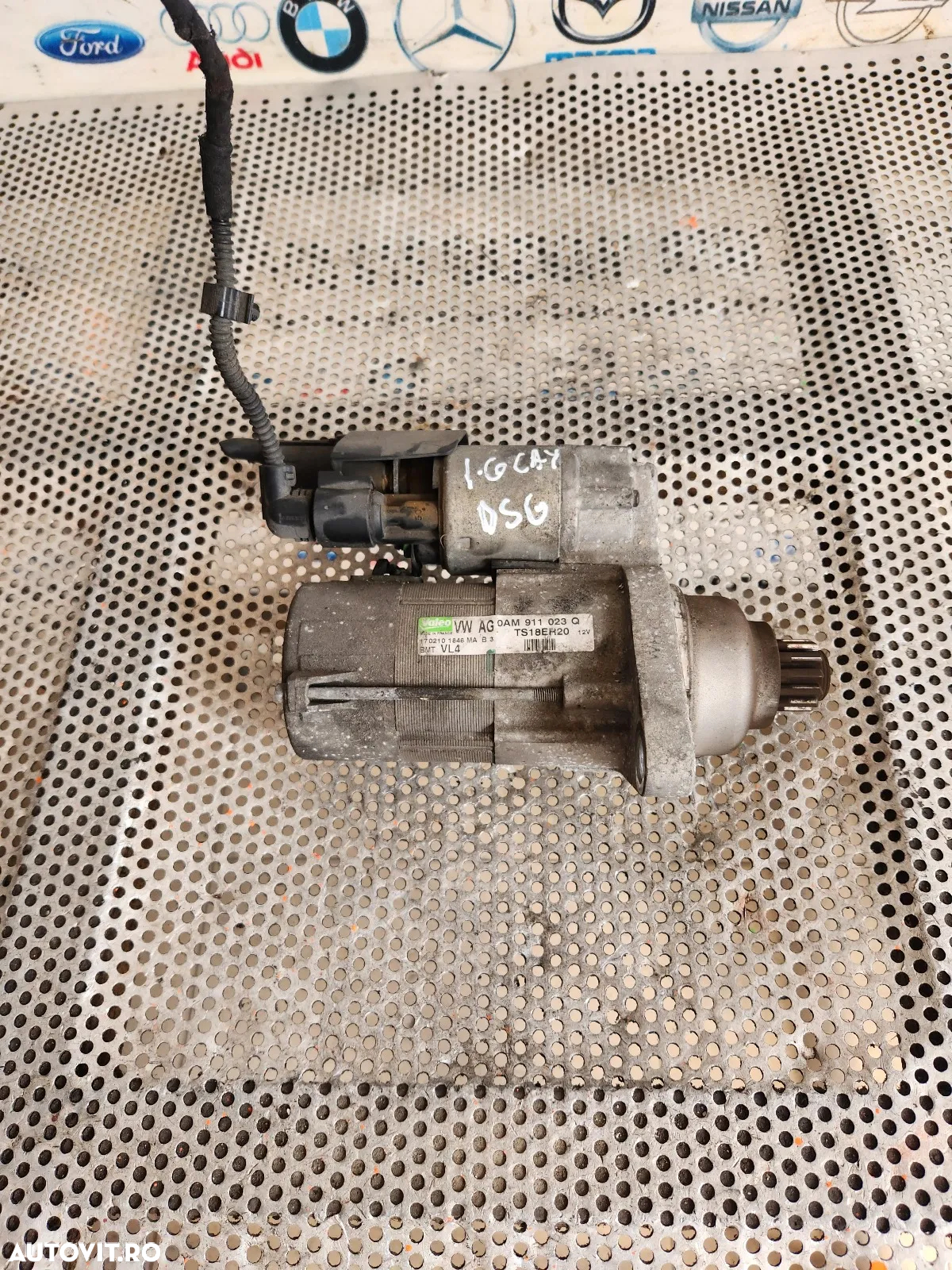 Electromotor Vw Seat Skoda 1.6 Tdi Motor CAY Cutie Automata DSG Cod 0AMQ Golf 6 Passat B7 Touran Je - 2