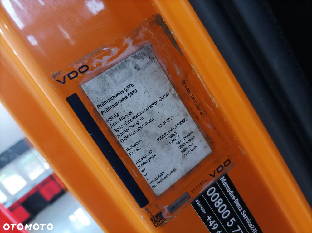 Mercedes-Benz Atego 1024 Zamiatarka Bucher Euro 5 EUnited PM10 Szczotki L/R 2 Silniki - 13