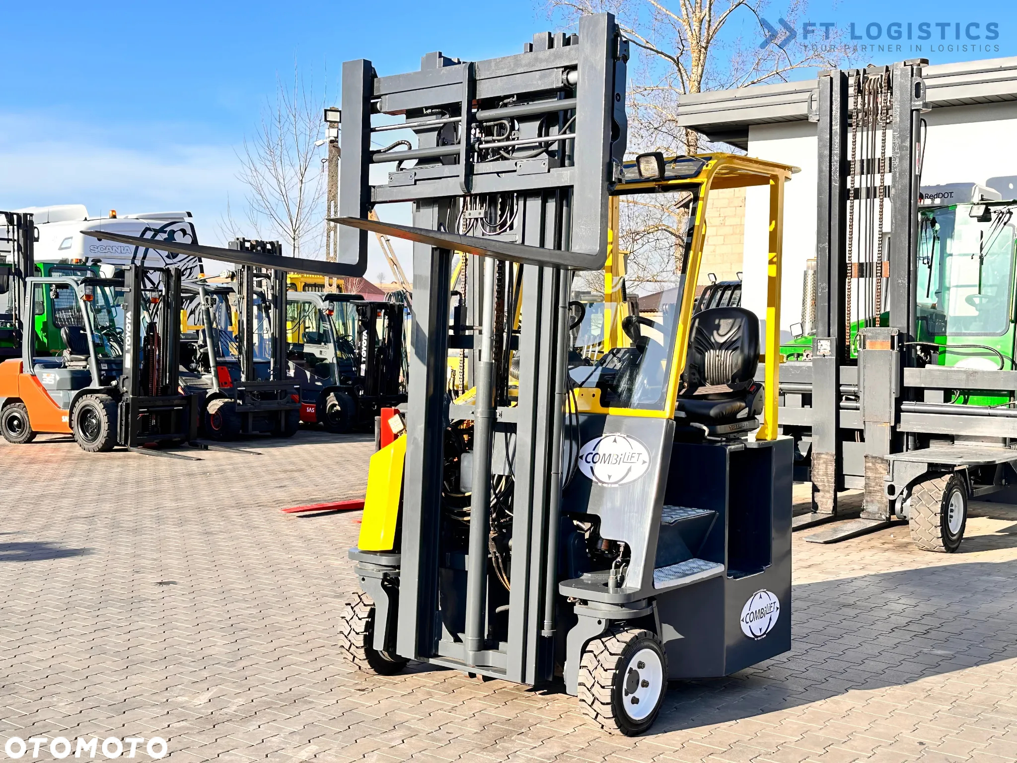 Combilift CB3000 / LPG / DUPLEX / 4000MM / WOLNY SKOK / NOWE OPASKI / JAK NOWY - 22