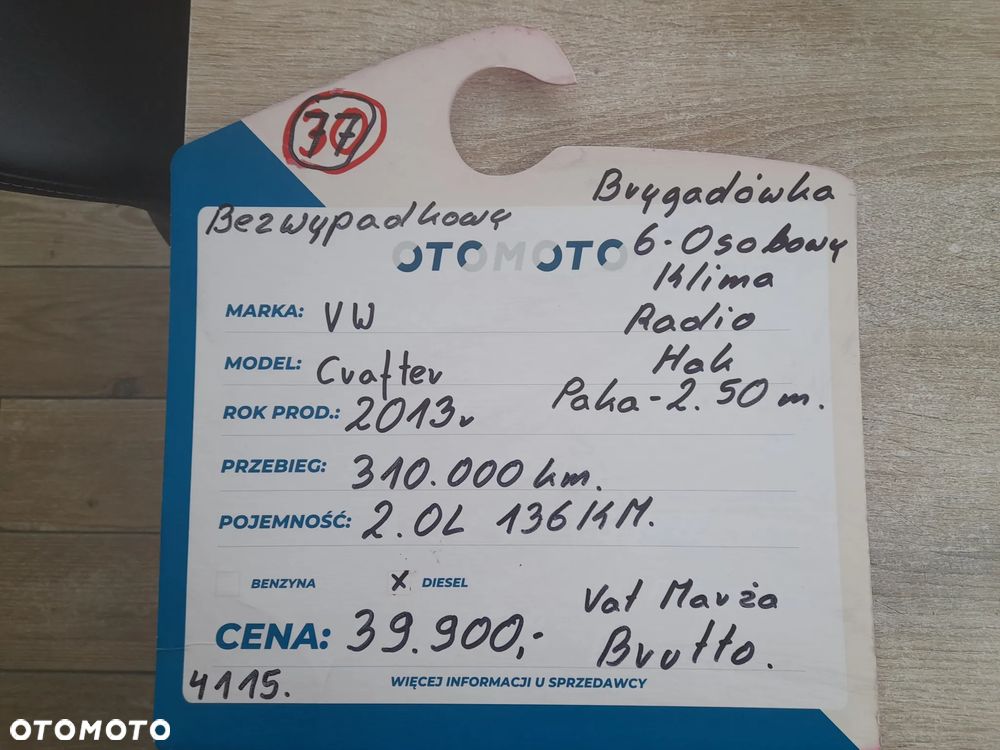 Volkswagen Crafter Brygadówka - 29
