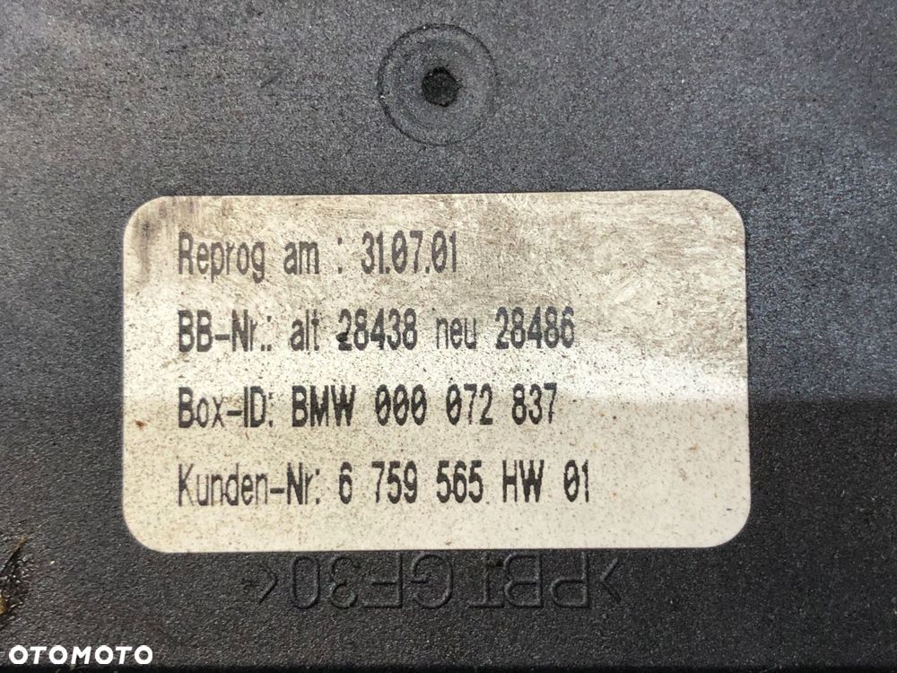 bmw 7 e65 pompa hamulcowa abs 3.6i v8 - 6