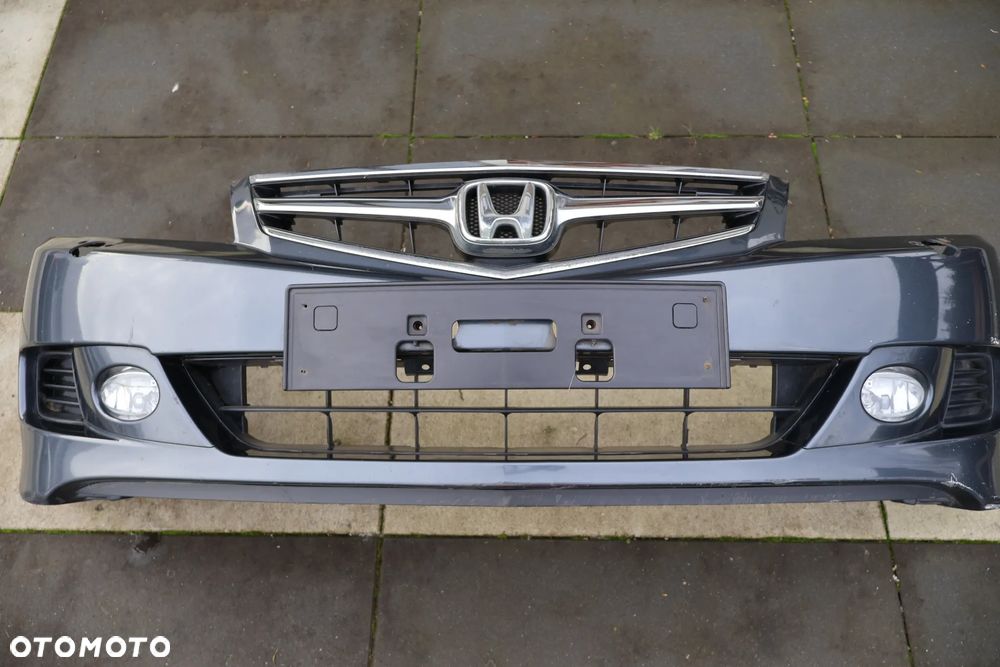 HONDA ACCORD VII 7 LIFT XENON ZDERZAK PRZÓD PRZEDNI SPRYSKI 06-08 KOMPLETNY NH658P - 1