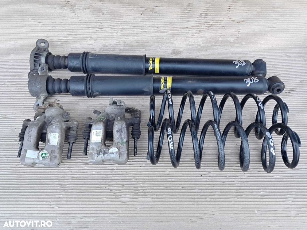 Peugeot 308, set etrieri spate practic noi, arcuri, amortizoare. - 1