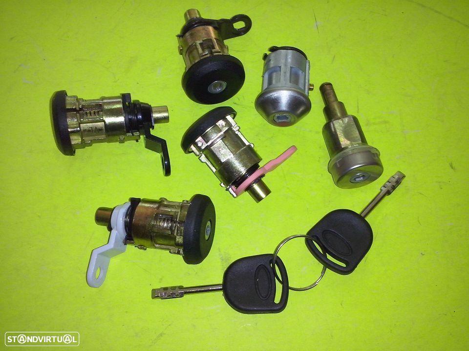 Kit de fechaduras das portas ignição com chaves Ford Transit 1994 até 2000 - 2