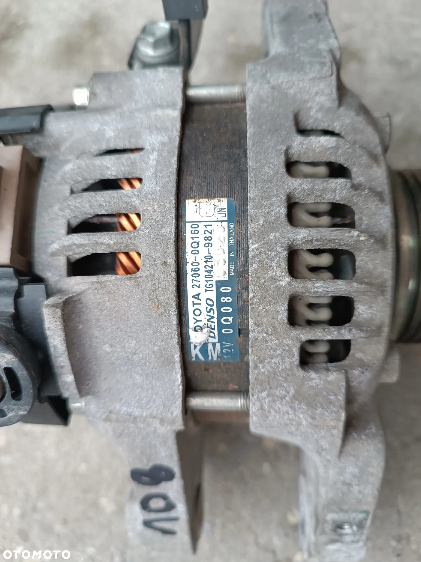 ALTERNATOR DENSO TG104210-9821 PEUGEOT 108, CITROEN C1, TOYOTA AYGO II 27060-0Q160 - 2
