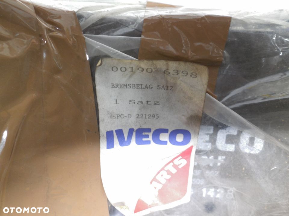 Iveco M okładzina szczęk hamulca 1906398 OKŁADZINY SZCZĘK HAMULCOWYCH IVECO POSIADAM 3 KOMPLETY - 3