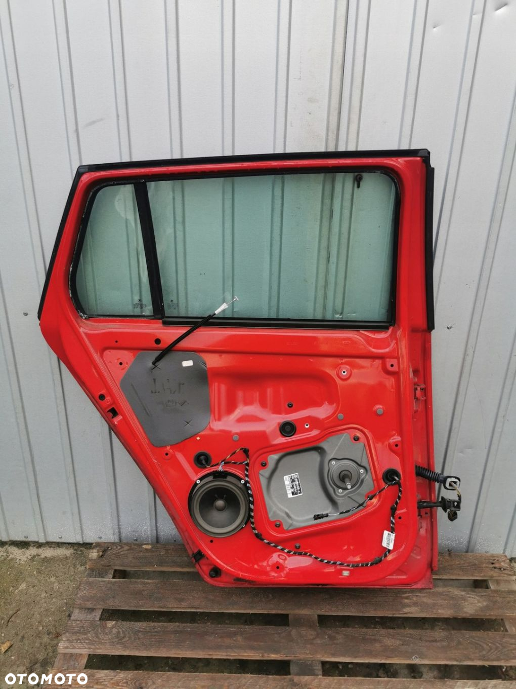 Drzwi lewy tył Skoda Fabia II kombi 8151 - 6