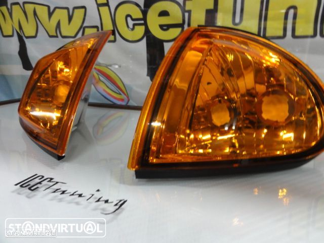 Piscas frontais + lâmpadas de pisca diaden vision para Honda CRX Del Sol 1992-1997 fundo Laranja EURO LOOK - 10
