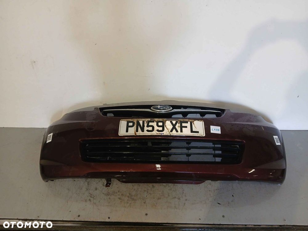 ^ ZDERZAK PRZÓD PRZEDNI SUBARU JUSTY WIŚNIA WIŚNIOWY - 1