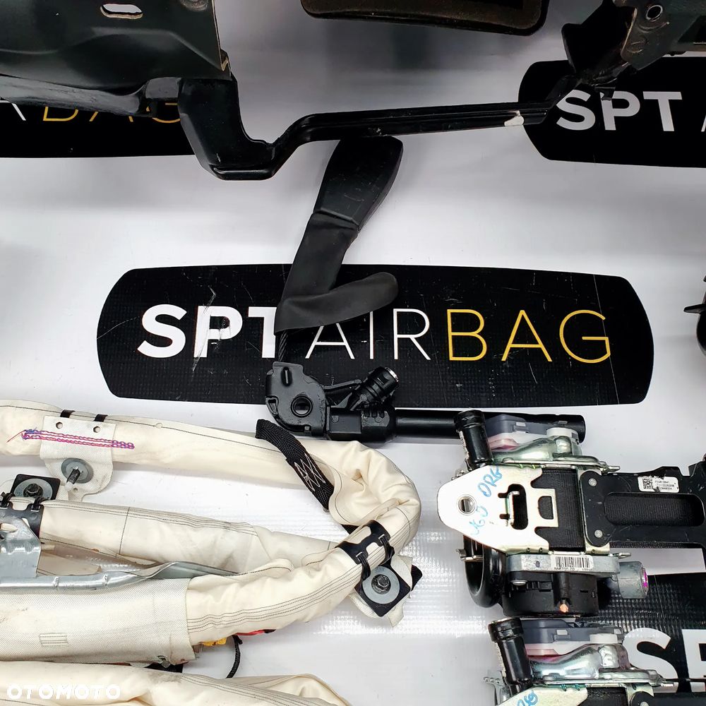 VOLVO V60 S60 DESKA ROZDZIELCZA KONSOLA KOKPIT PULPIT PODUSZKI AIRBAG AIR BAG PASY NAPINACZ KIT SET - 6