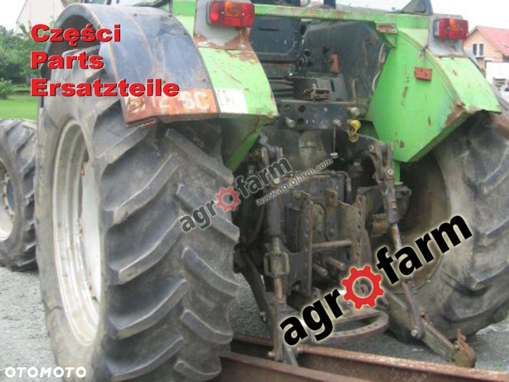 Deutz DX 90 części, skrzynia biegów, silnik, oś - 2