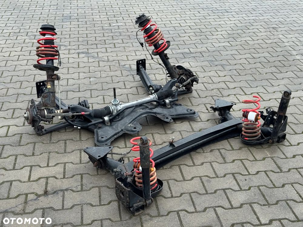 Fiat 500 Abarth Zawieszenie Koni przód tył belka sanki wózek zwrotnica - 4