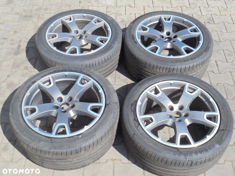 KOŁA KPL Z ALUFELGAMI MASERATI 265/45/r20 continental  contisport contact 5 - 1