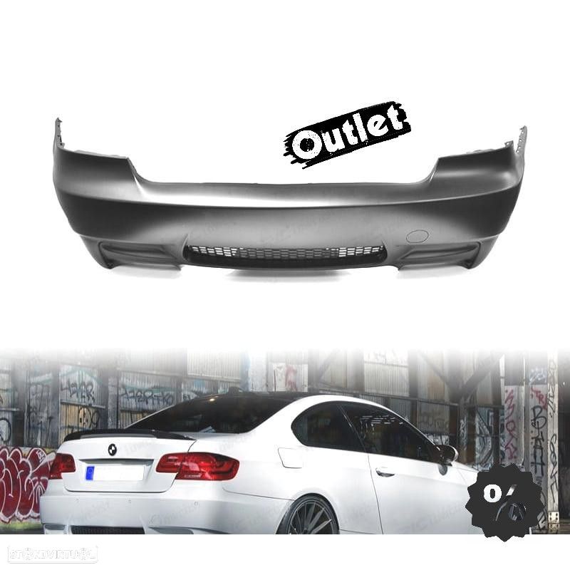 C010301C2 PARÁ-CHOQUES TRASEIRO BMW E92 E93 LOOK M3 SEM PDC 06-14 - 1