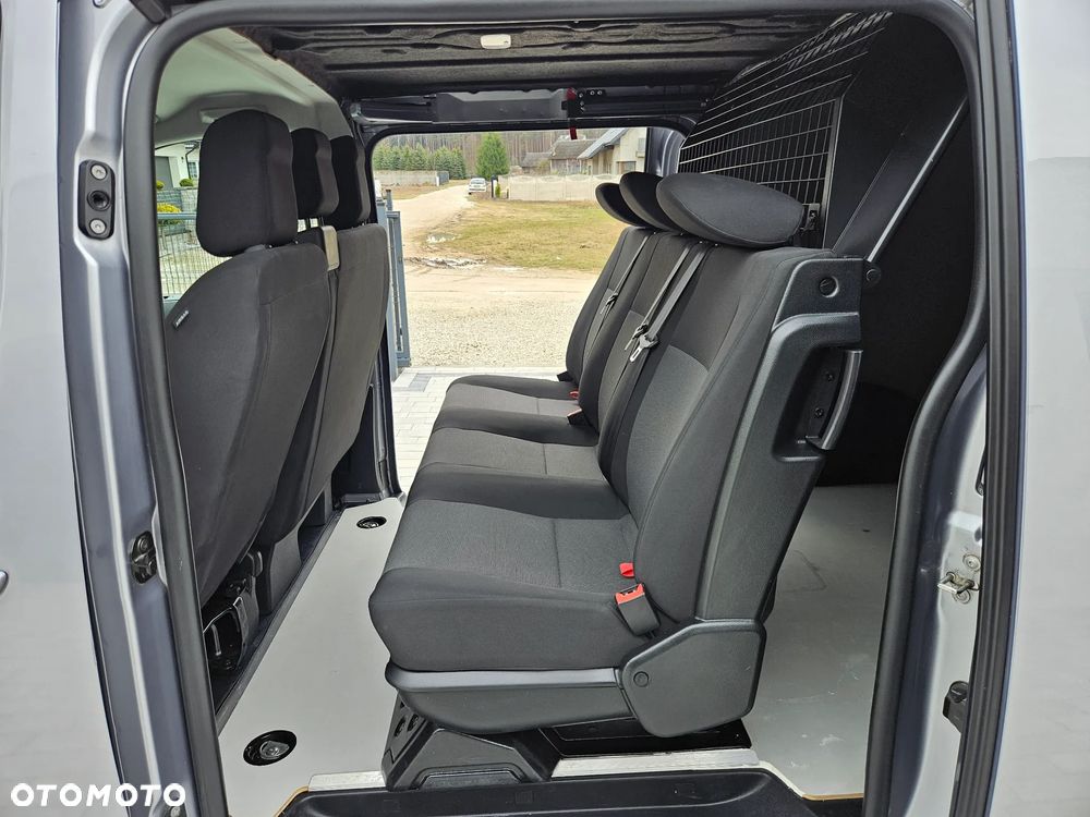 Opel VIVARO Extra Long Brygadowy 2x przesuwne drzwi składana przegroda SalonPL FV23% - 6