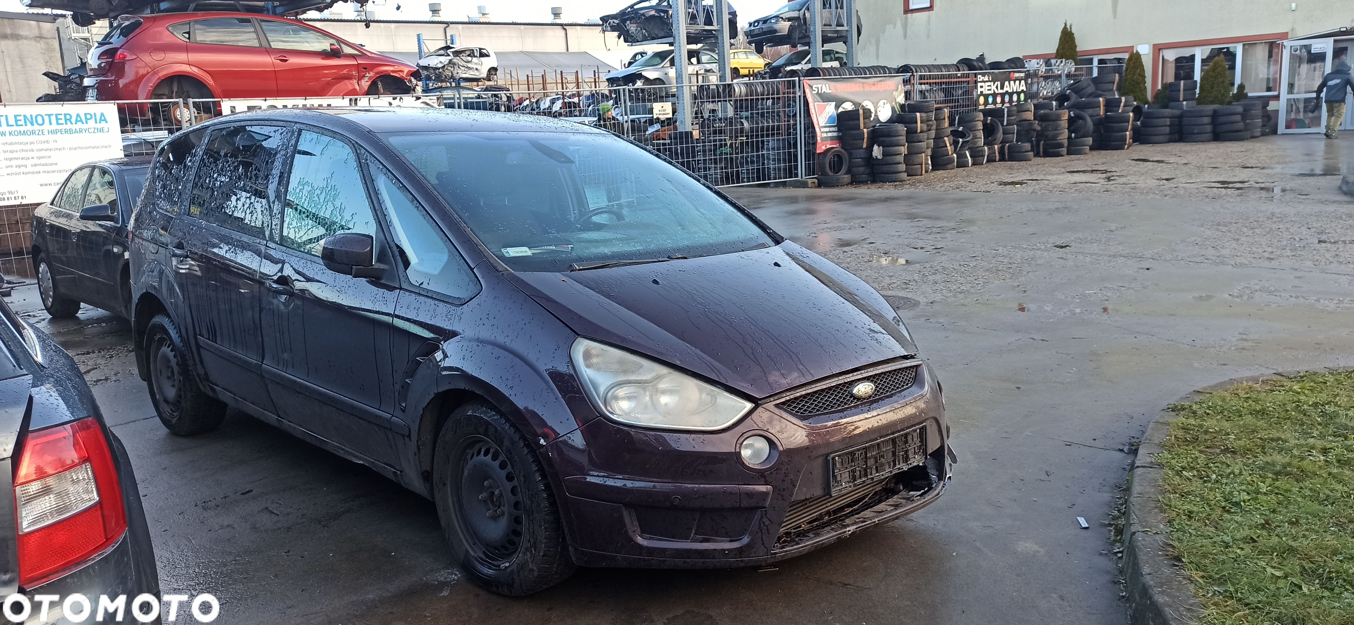 Ford S-MAX z silnikiem diesla 2,0 tdci i skrzynią manualna 6 biegów  Auto z przeznaczeniem na części  kod lakieru M8 - 1