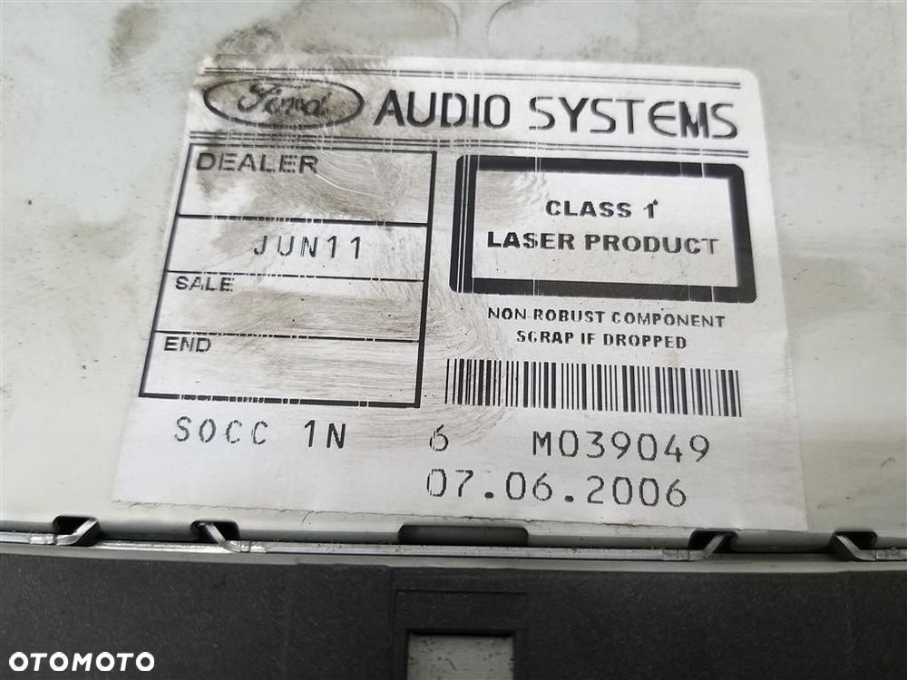 Radio CD FABRYCZNE Ford Focus MK2 2004-2011R 4M5T18C815BK CDXFS214 - 7