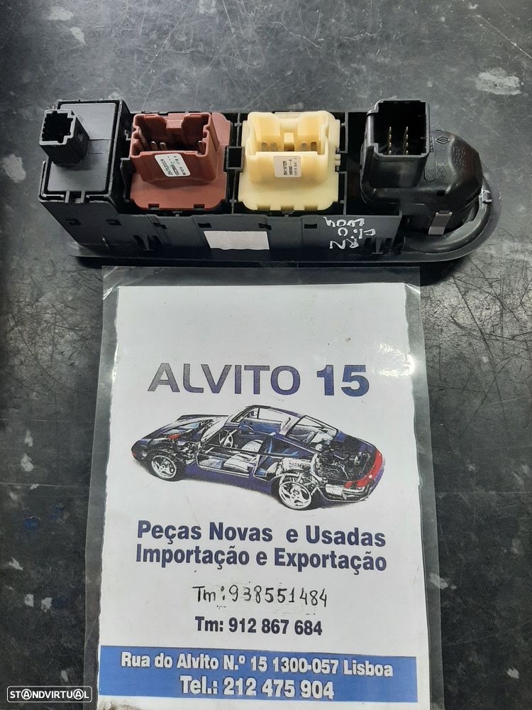 comando dos vidros Renault Clio lV  - 2019 - 2
