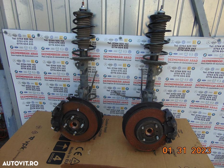 Arc cu telescop Toyota Yaris dupa 2014 arcuri telescoape fata stanga d - 1