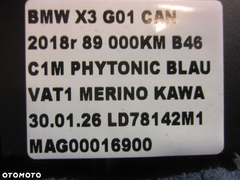 BMW X3 G01 X4 STEROWNIK MODUŁ STEROWNIK SAS 9500097 34509500097 34509505281 - 6