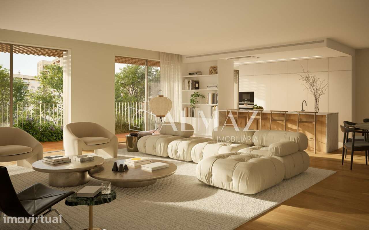 Apartamento T3 NOVO, no empreendimento RAIZ - Av. da Boavista, Porto - Grande imagem: 3/19