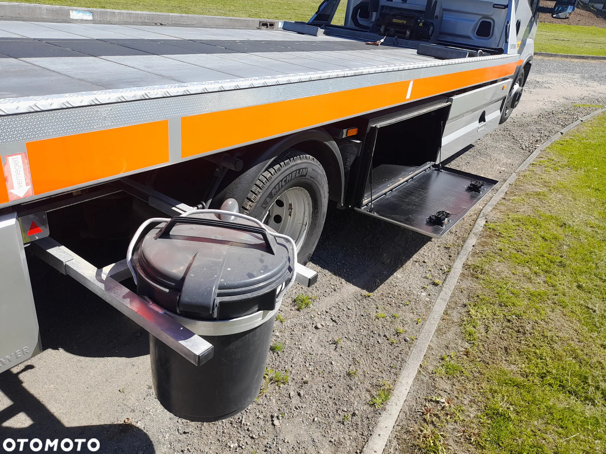 Iveco DAILY 72c18 70c18 Dmc 7200kg LAWETA PLATFORMA HYDRAULICZNA -EUROTECHNIK-Pomoc drogowa JEDYNA taka na NIEMIECKI rynek BLOKADA MOSTU PNEUAMATYCZNE ZAWIESZENIE... - 13