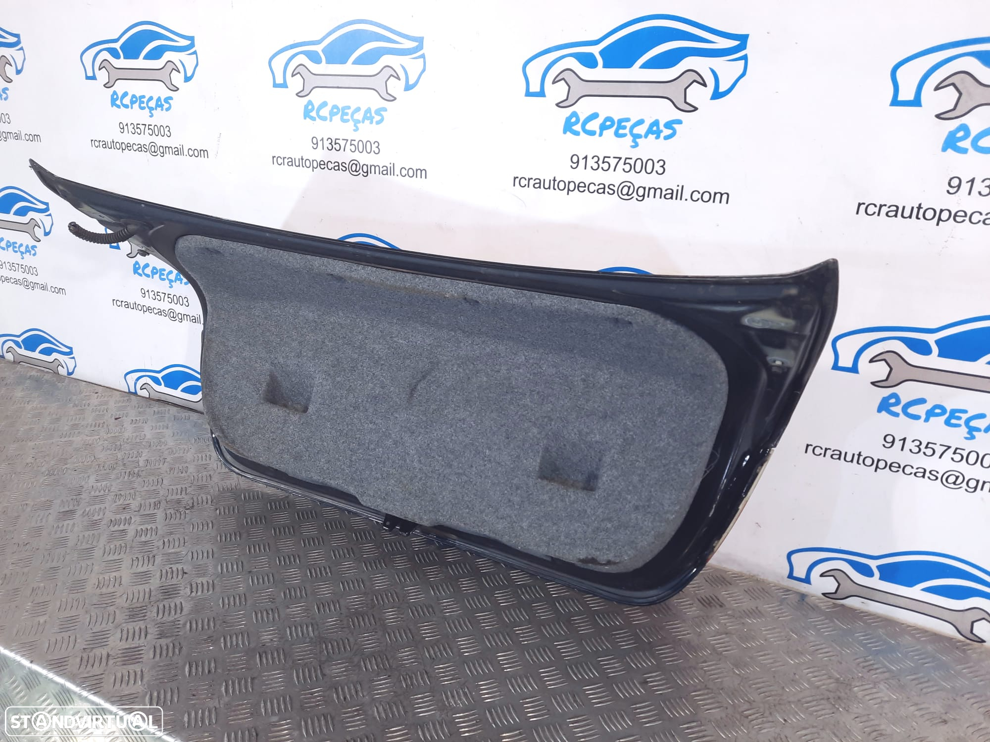 PORTA TAMPA MALA BMW SERIE 3 E90 41627151491 7151491 FECHO PUXADOR LUZ 3º STOP - 5