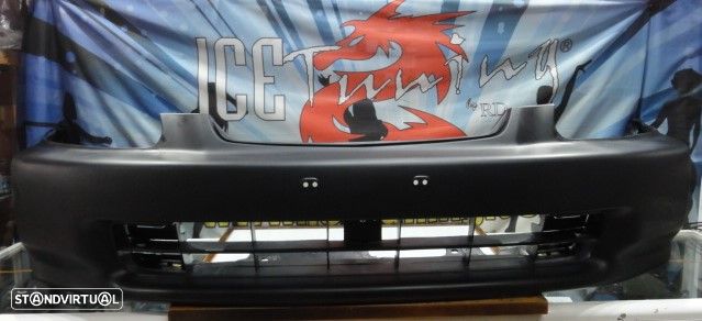 Para-choques sem frisos Honda civic 96-98 EK9 look + Lip / spoiler frontal em fibra EK9 TYPE R Look - 3