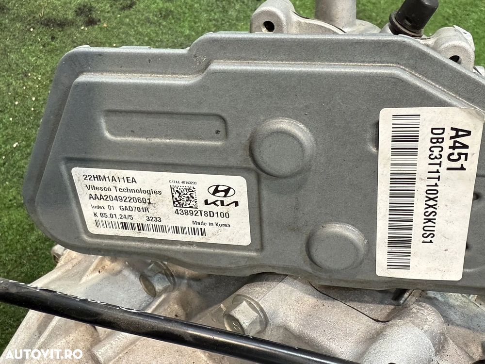 CUTIE VITEZE AUTOMATA HYUNDAI 1.0 T-GDI Petrol 101 hp / 74 kW 2016 - 2025 G3LC , COD: A451 , M48V , M48VRD , M82V , 954A2-2D040 18000KM - 8