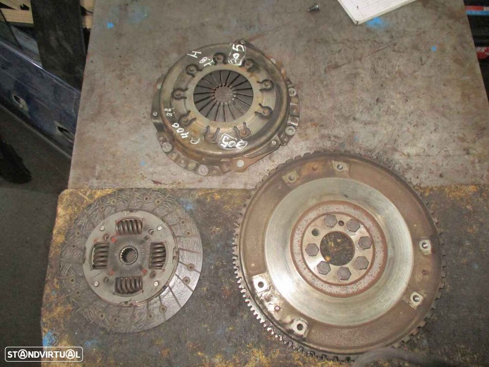 Embraiagem 9630630080 PEUGEOT 406 1999 1.8I LUK/198MM MONOMASSA COMPLETO - 2