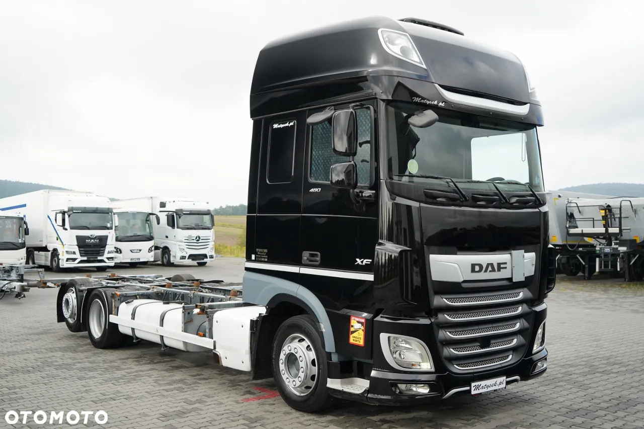 DAF XF 480 / BDF / 6X2 / SSC / KLIMATYZACJA POSTOJOWA / OŚ PODNOSZONA / PO KONTRAKCIE SERWISOWYM - 6