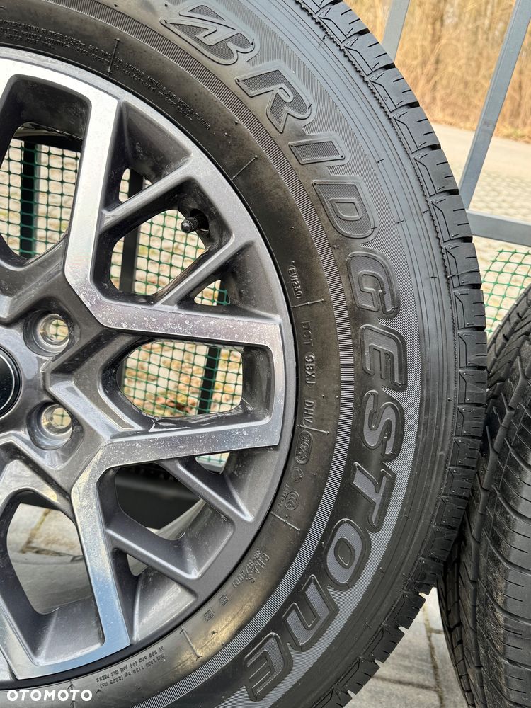 Zestaw 5 kół 18" do Jeep Wrangler + nowe letnie opony szosowe Bridgestone H/T 685 - 5