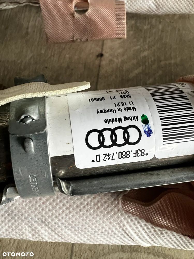 KURTYNA AIRBAG AUDI RSQ3 83A 83F880741D 83F880742D ORGINAŁ KOMPLET - 2