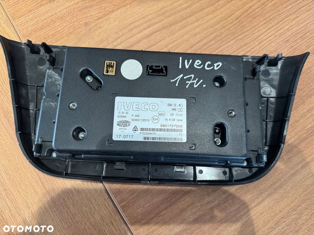 Iveco Daily 2,3 HPI 14-20 radio monitor ekran nawigacja czytnik 5801727206 - 5
